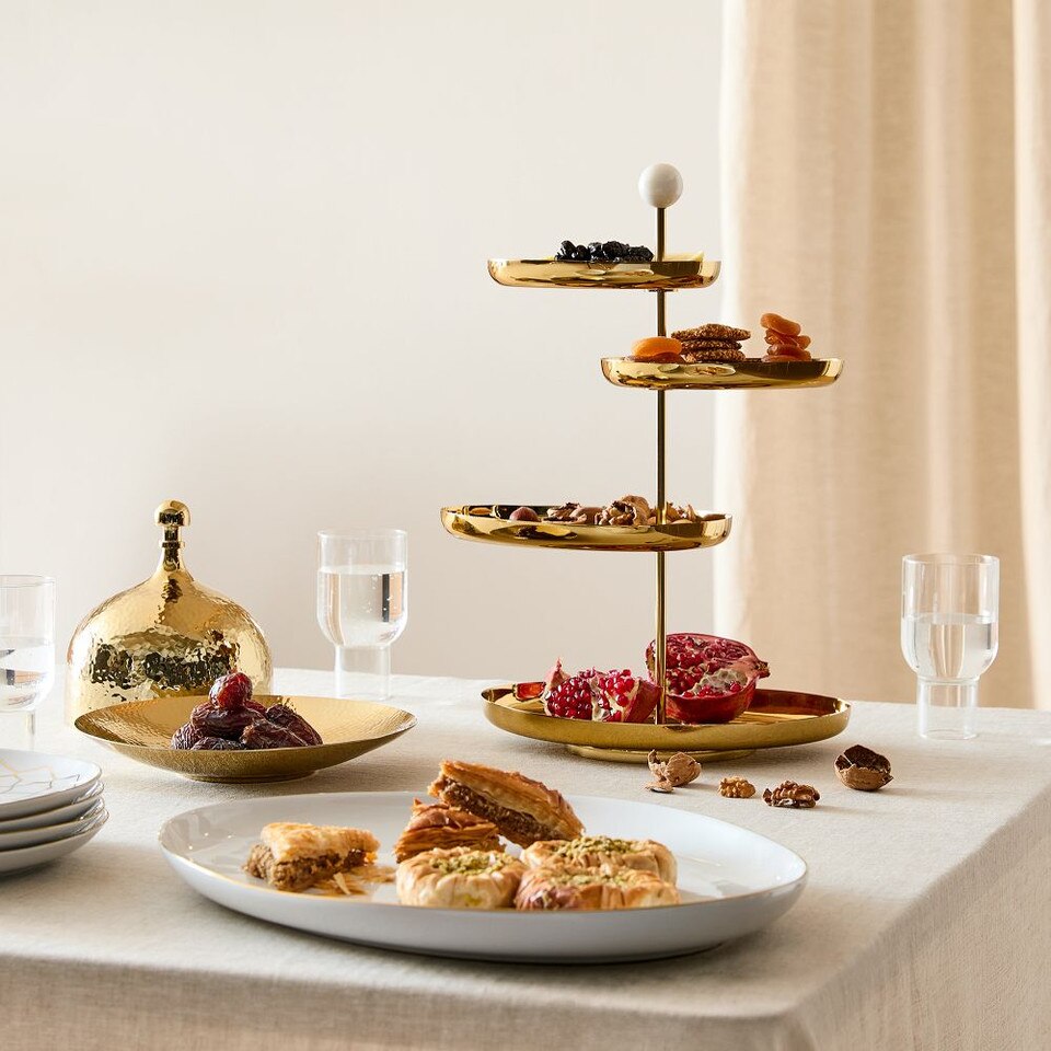 Ramadan Nabati Tiered Serveware